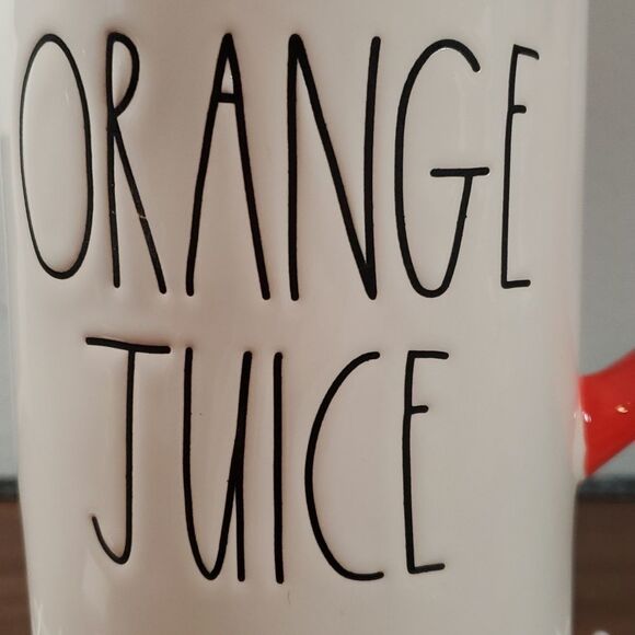 NEWΒ HTF Rae Dunn ORANGE JUICEβπ§‘π§‘Pitcher ππβ - Picture 2 of 6